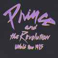 1985 Prince And The Revolution World Tour Shirt Detail