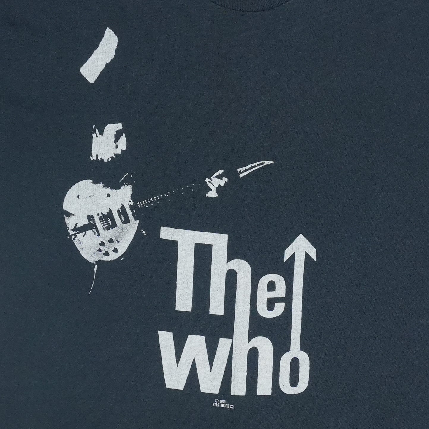 1979 The Who Maximum R&B Shirt Detail
