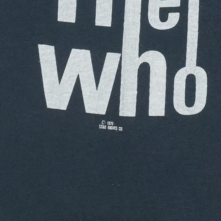 1979 The Who Maximum R&B Shirt Detail