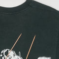1990s Dogs Dalmatian Illustration Shirt Detail