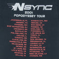 2001 Nsync Popodyssey Tour Shirt Detail