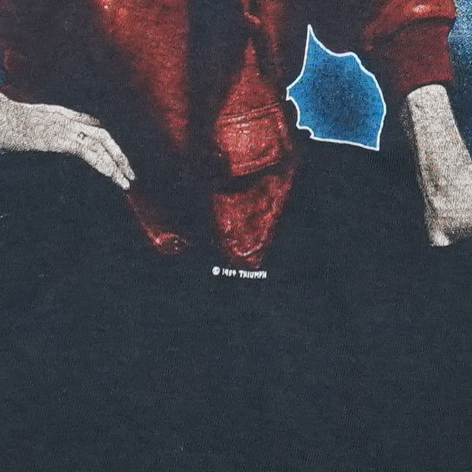 1985 Triumph Band Shirt Detail