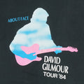 1984 David Gilmour About Face Tour Shirt Detail