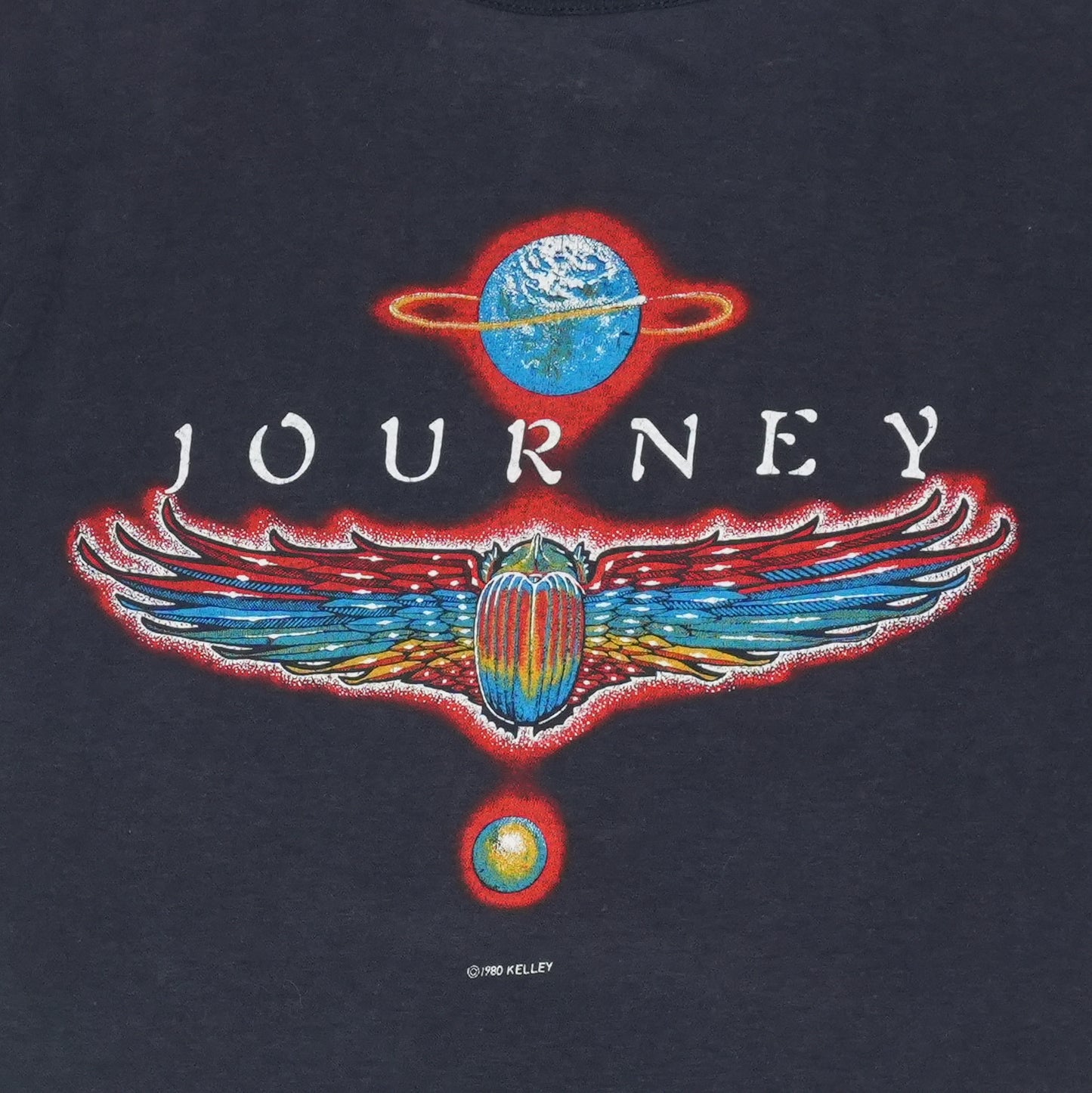 1980 Journey Scarab Shirt Detail