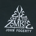 1980s John Fogerty Eye Of The Zombie Shirt Detail