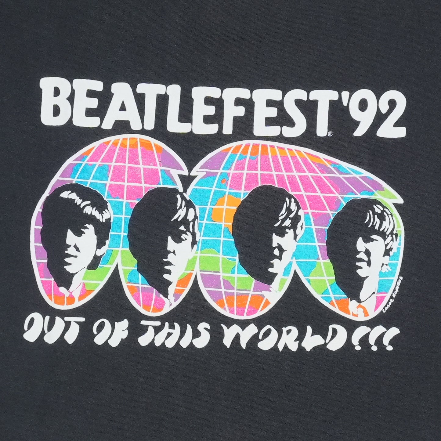 1992 Beatlefest Shirt Detail