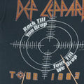 1983 Def Leppard Pyromania Shirt Detail