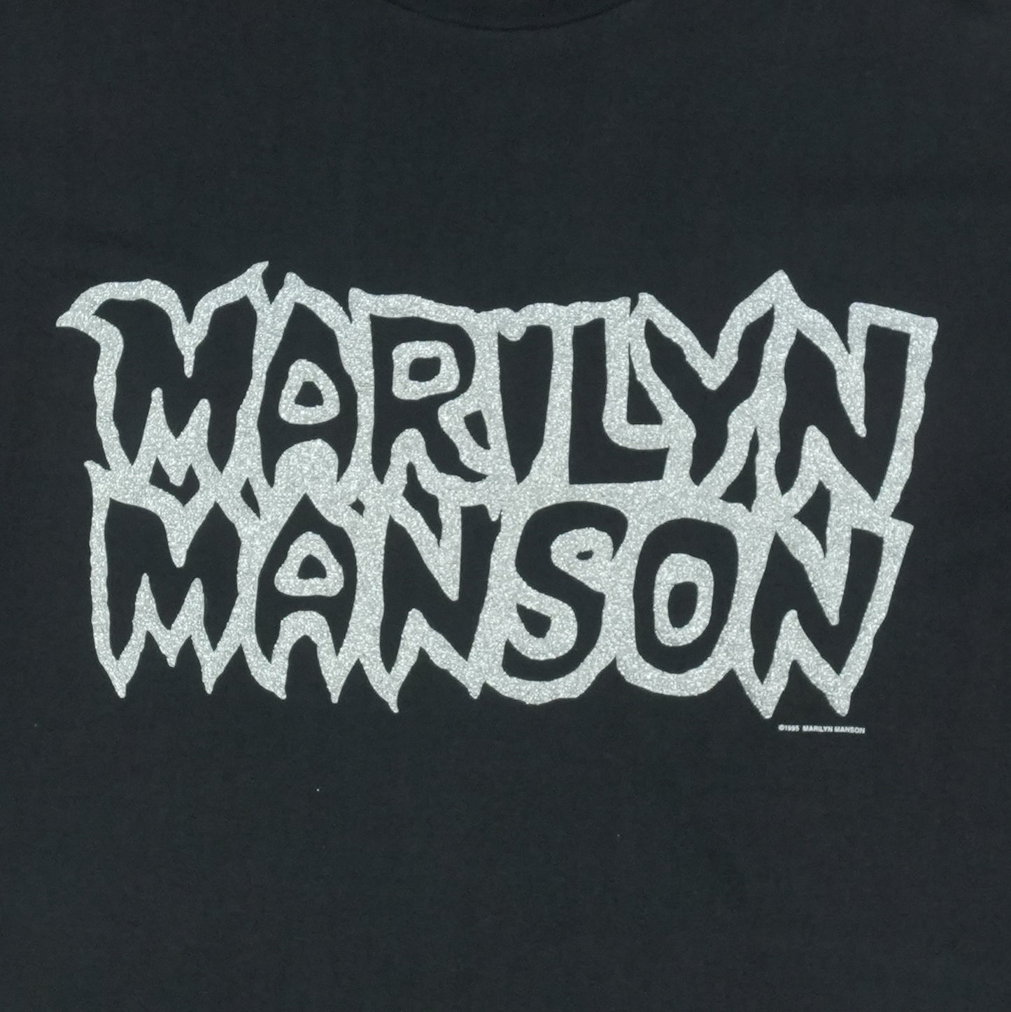 1995 Marilyn Manson Everlasting Cocksucker Shirt Detail