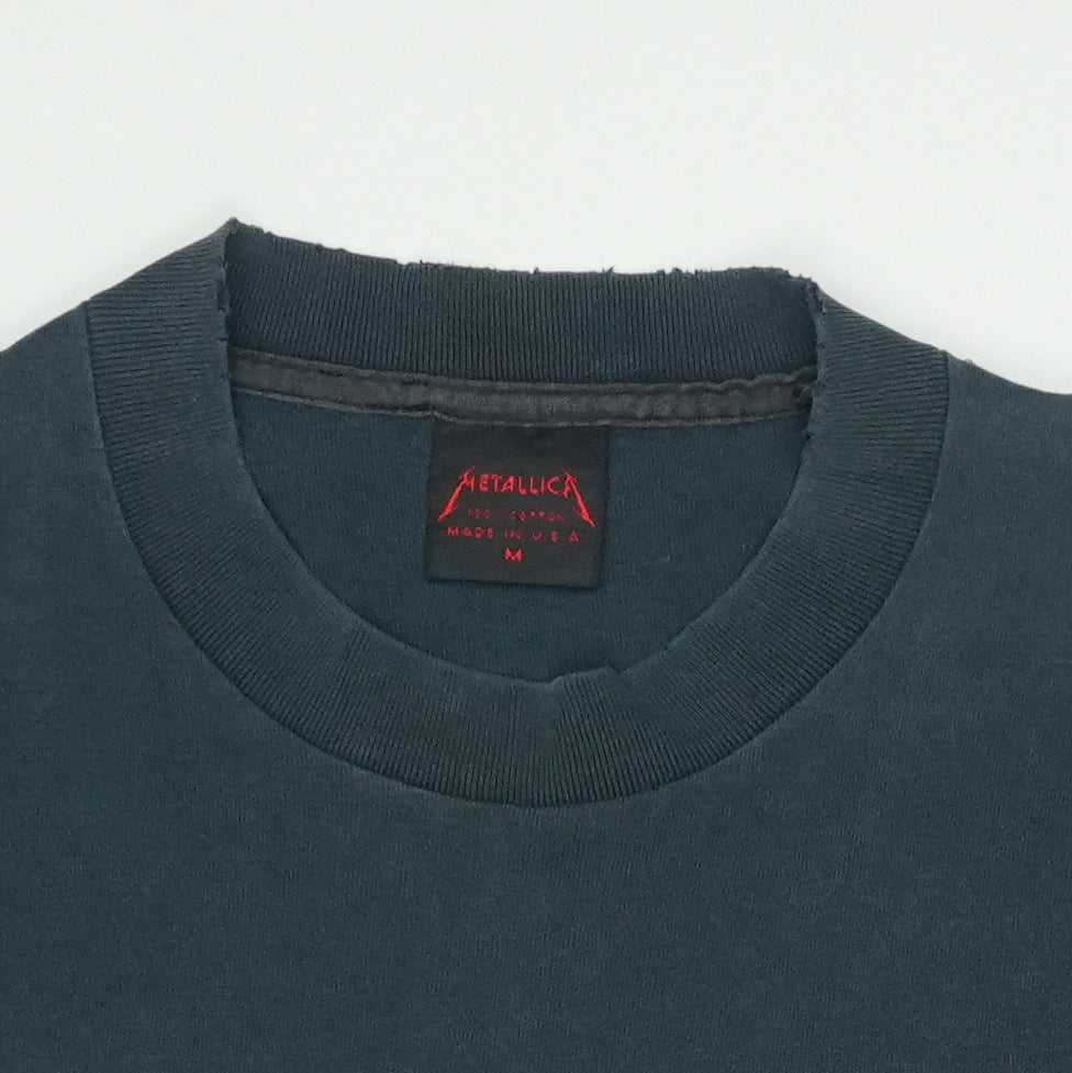 1991 Metallica Birth School Death Shirt Detail