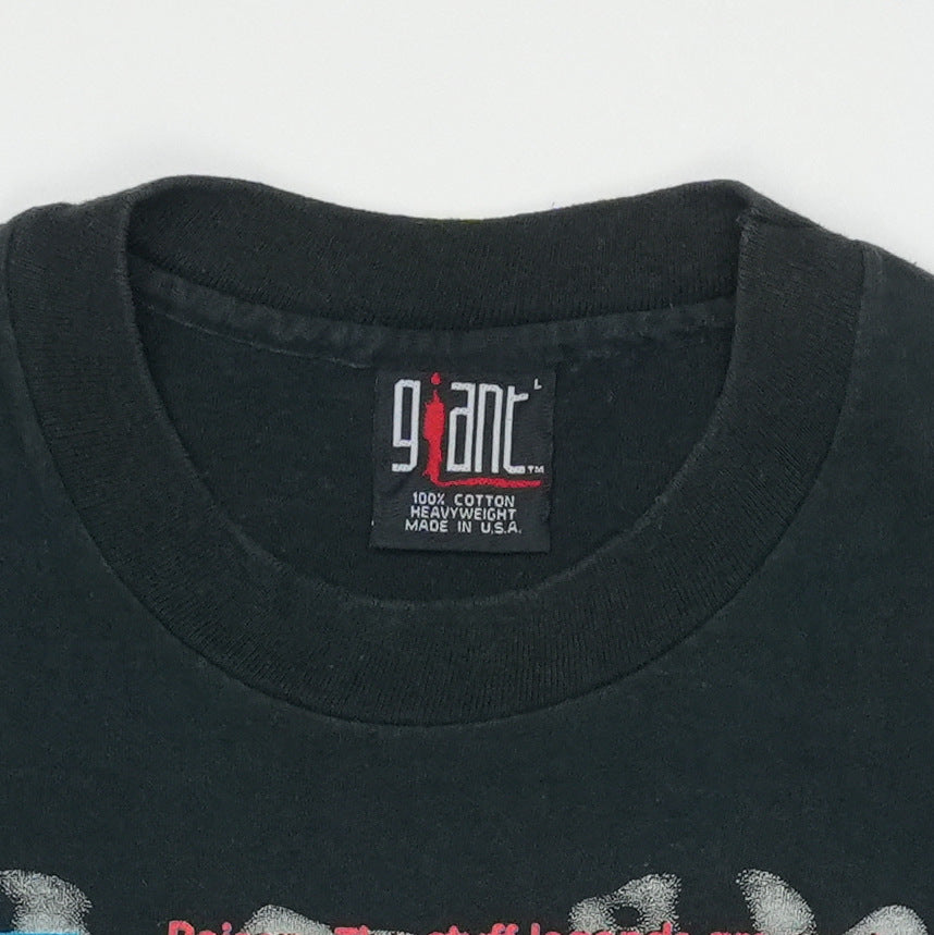 1993 Poison Native Tongue Tour Shirt Detail