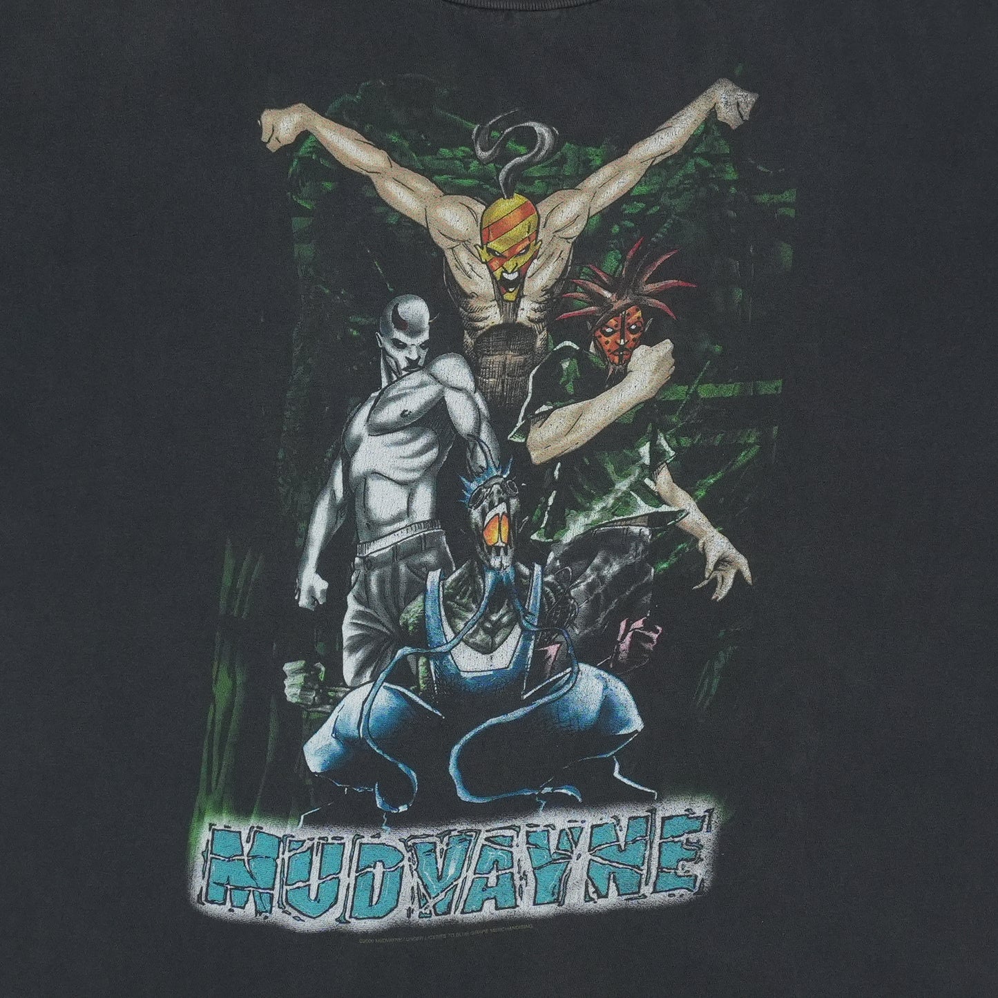 2000s Mudvayne Shirt Detail