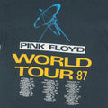 1987 Pink Floyd Momentary Lapse Of Reason Tour Shirt Detail