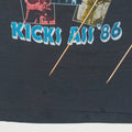 1986 ACDC Who Made Who Tour Shirt Detail