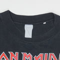 1990 Iron Maiden No Prayer For New York Shirt Detail