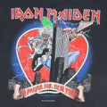 1990 Iron Maiden No Prayer For New York Shirt Detail
