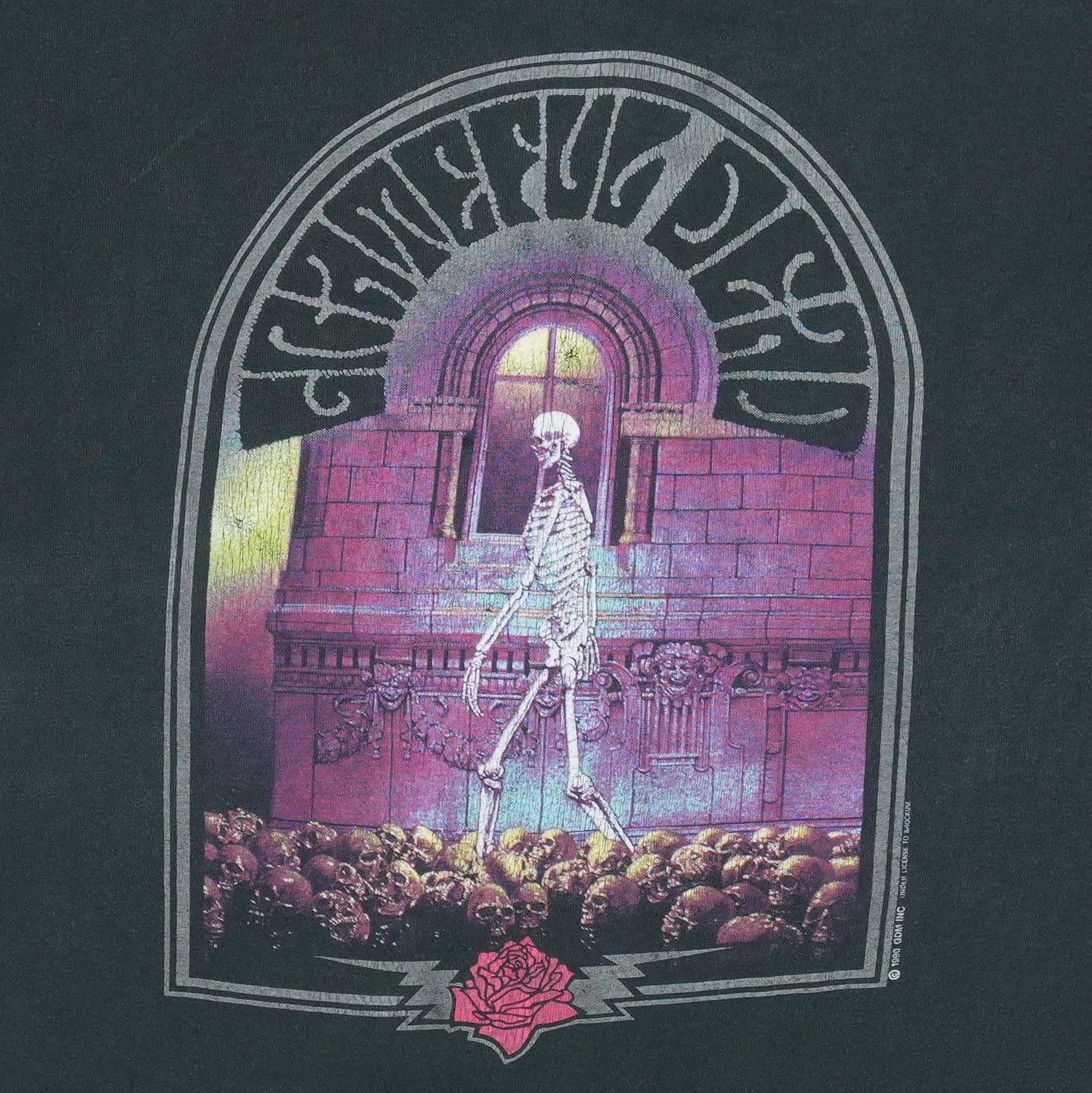 1990 Grateful Dead Shirt Detail