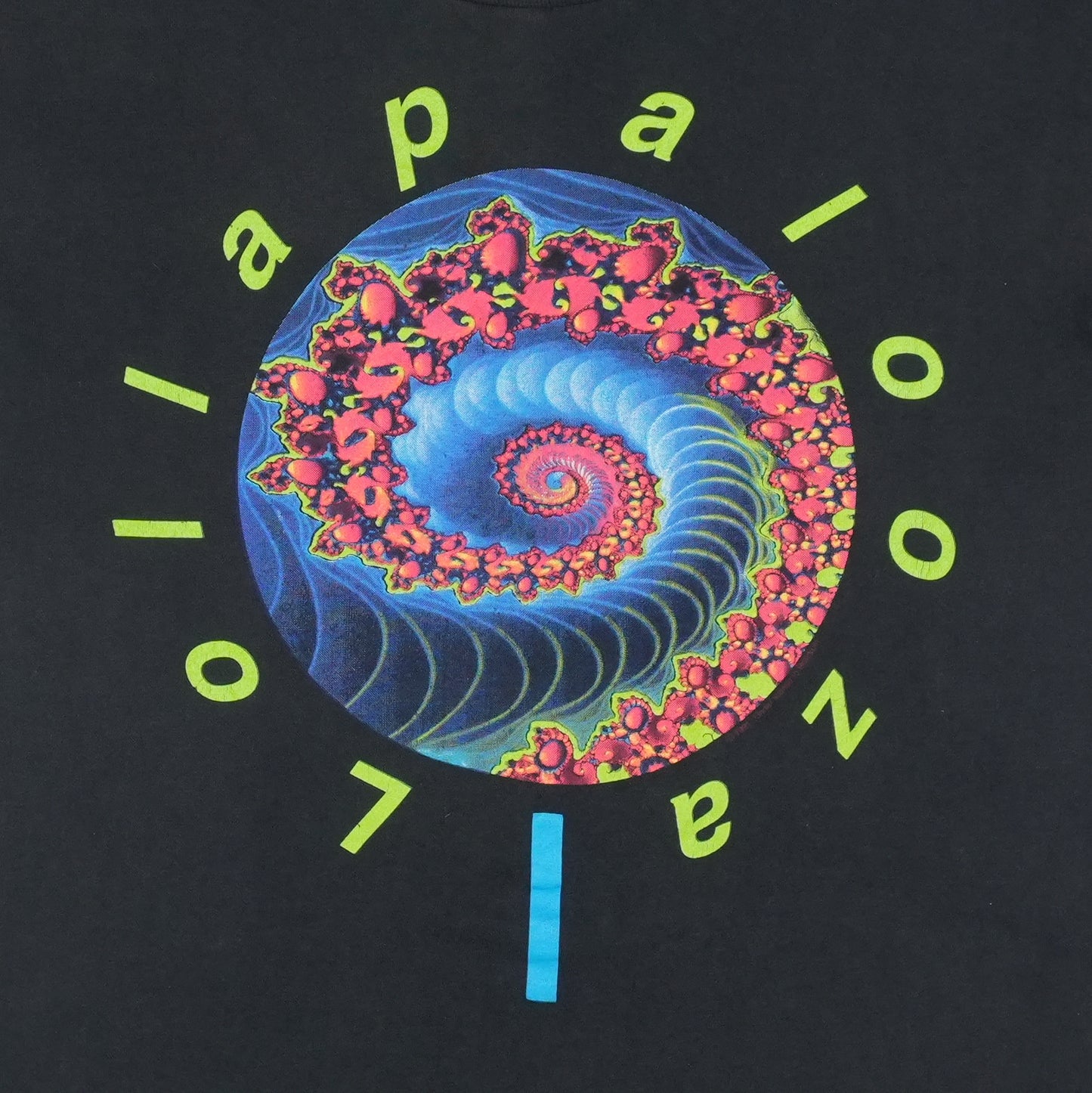 1991 Lollapalooza Festival Tour Shirt Detail