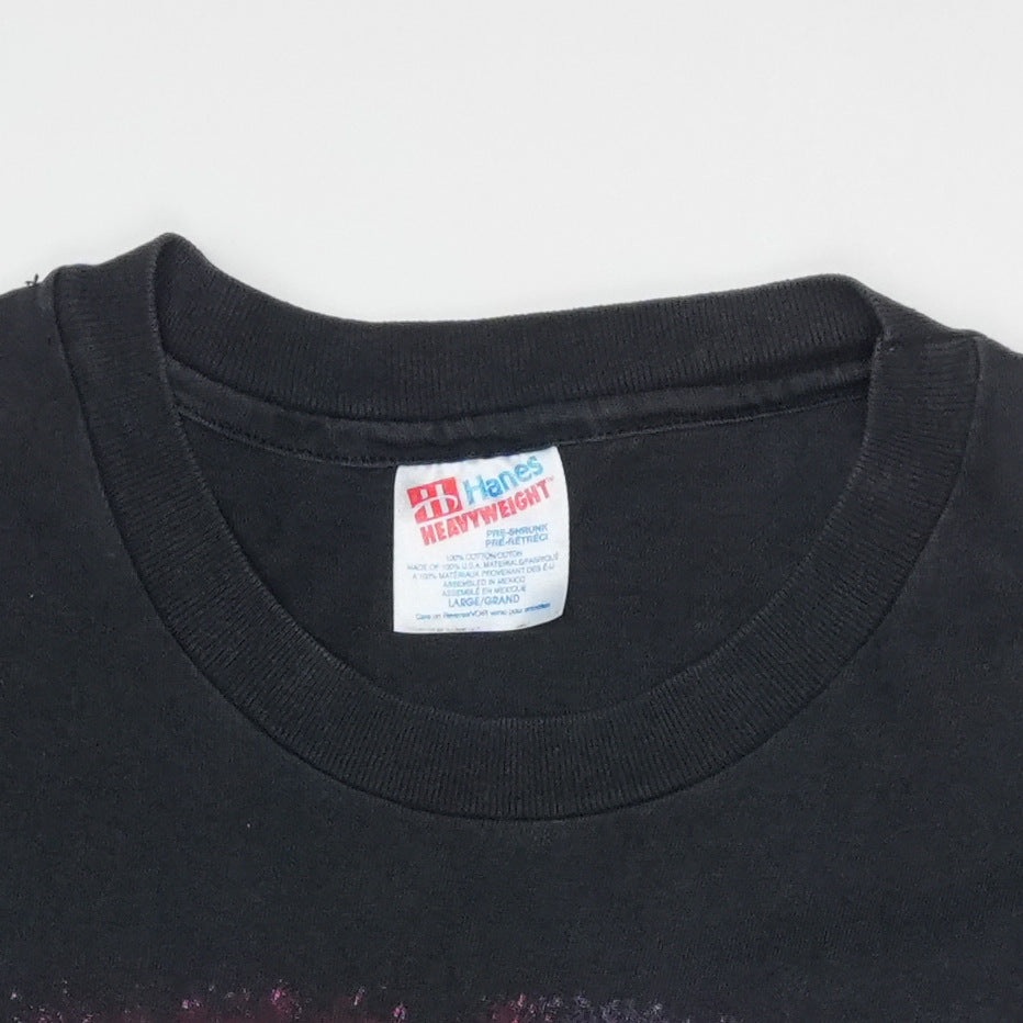 1994 Jimi Hendrix Purple Portrait Shirt Detail