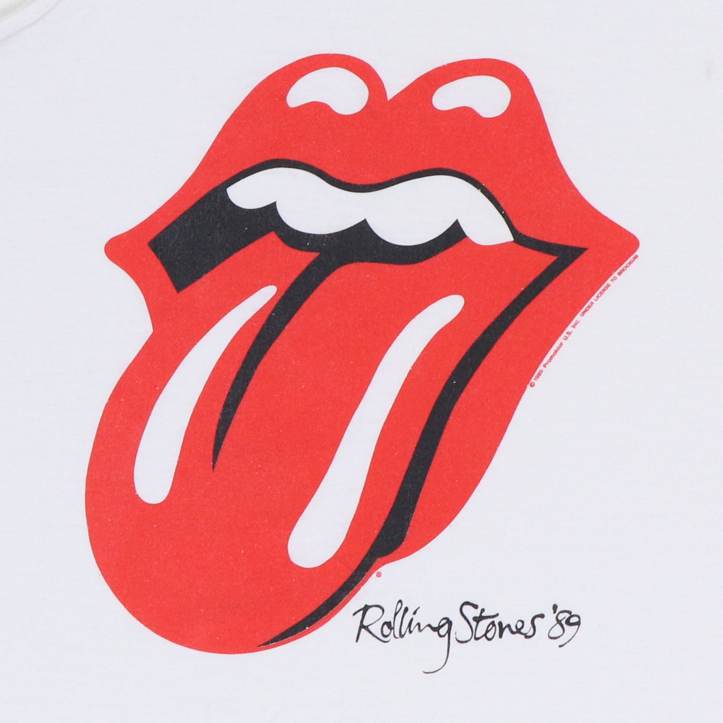 1989 Rolling Stones Steel Wheels Tour Tank Top Shirt