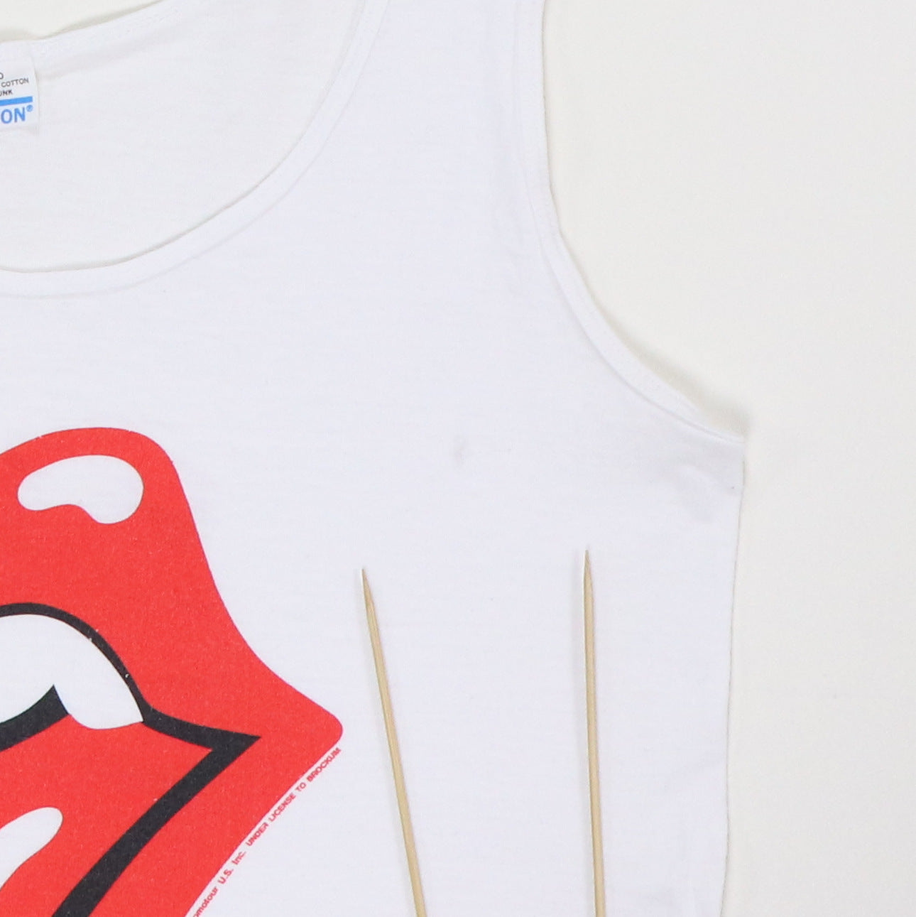 1989 Rolling Stones Steel Wheels Tour Tank Top Shirt