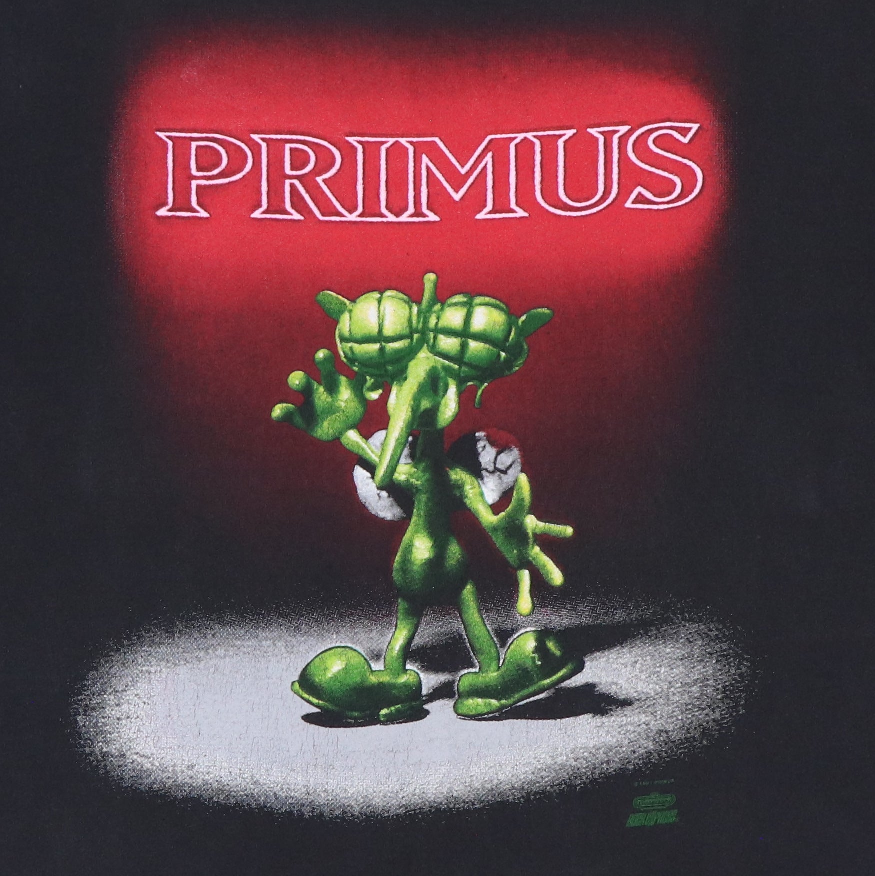 トップス 90s primus Vintage 90s Primus Miscellaneous Debris Les Claypool Metal Rock