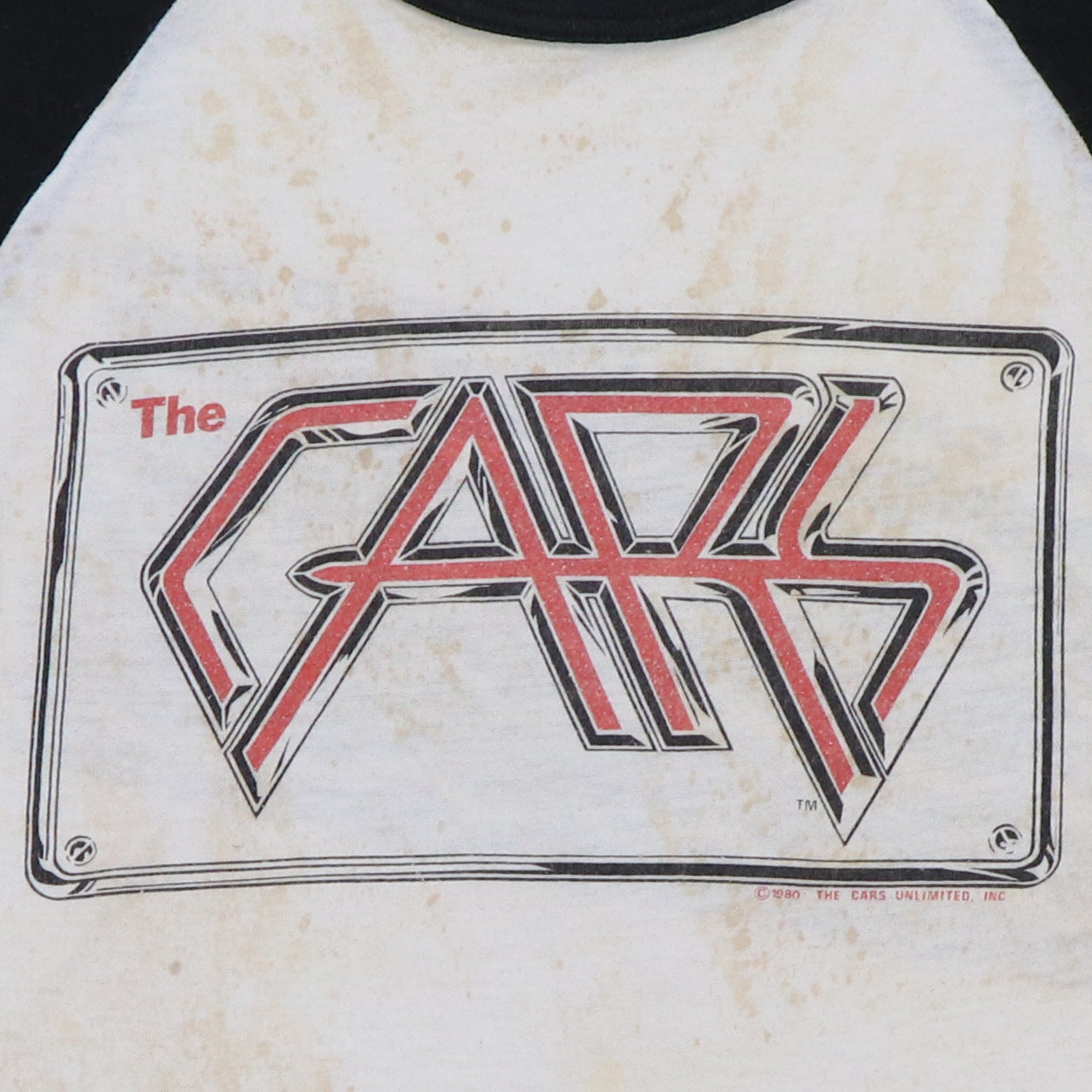 1982 The Cars On The Road Tour Jersey Shirt