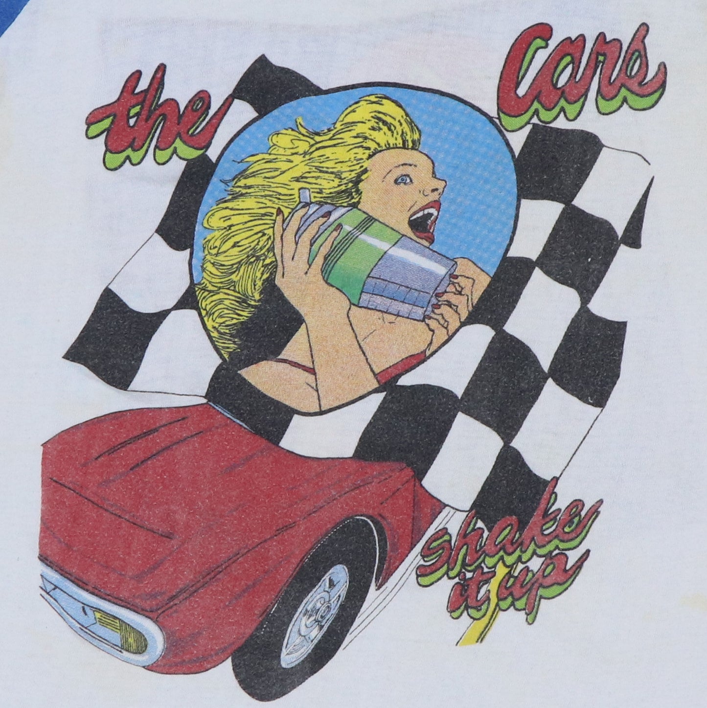 1981 The Cars Shake It Up Jersey Shirt