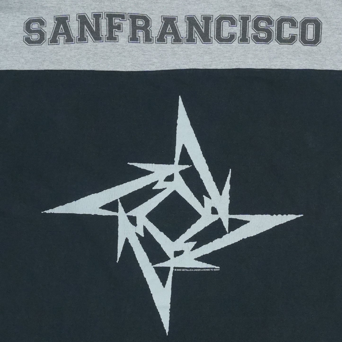 2003 Metallica Scary Guy Jersey Shirt Detail 3