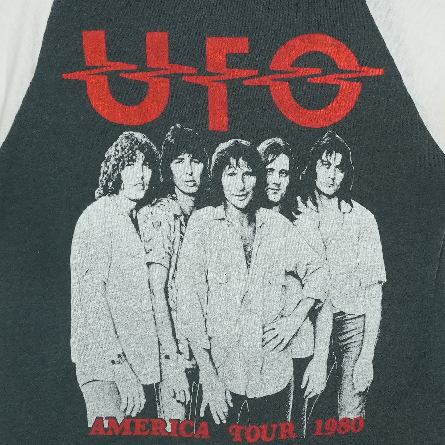 1980 UFO America Tour Jersey Shirt Detail 1