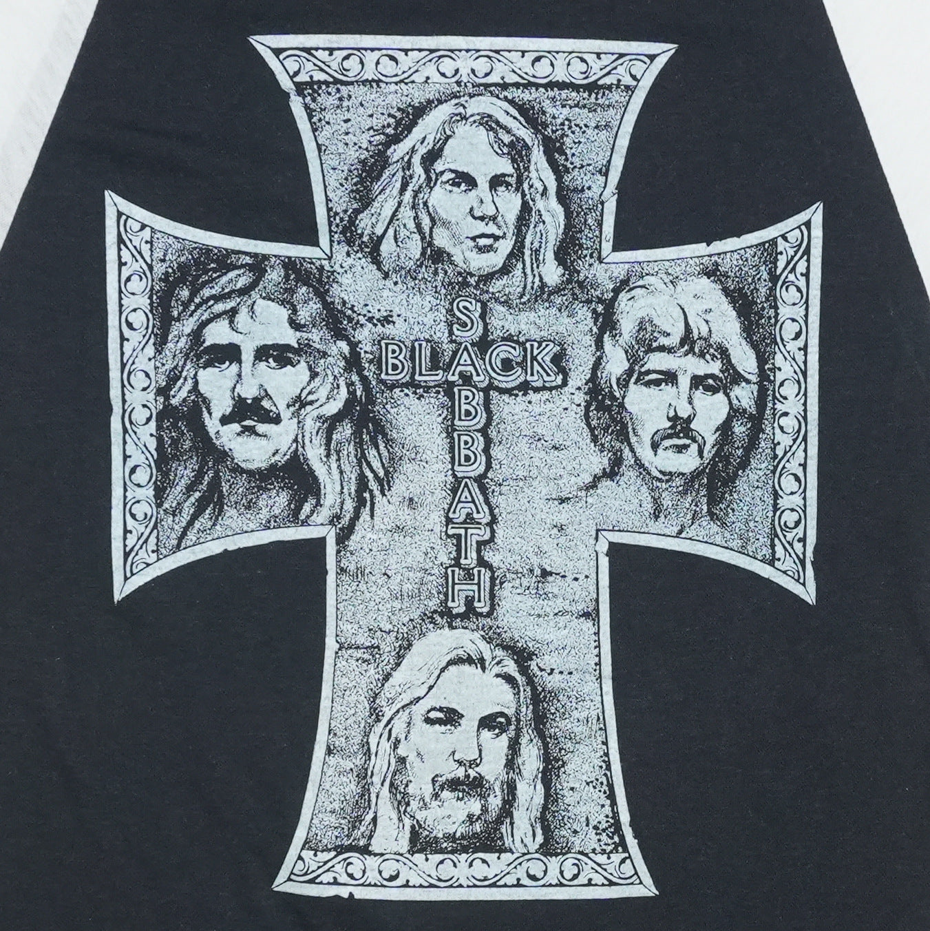 1980s Black Sabbath Jersey Shirt Detail 4
