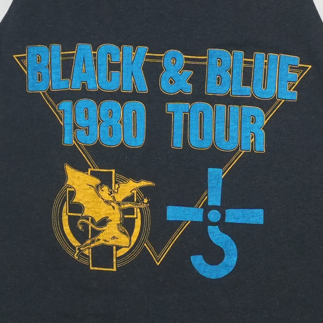 1980 Black Sabbath Tour Jersey Shirt Detail 4