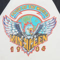 1984 Van Halen Tour of the World Jersey Shirt Detail 1
