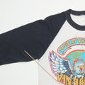 1984 Van Halen Tour of the World Jersey Shirt Detail 4
