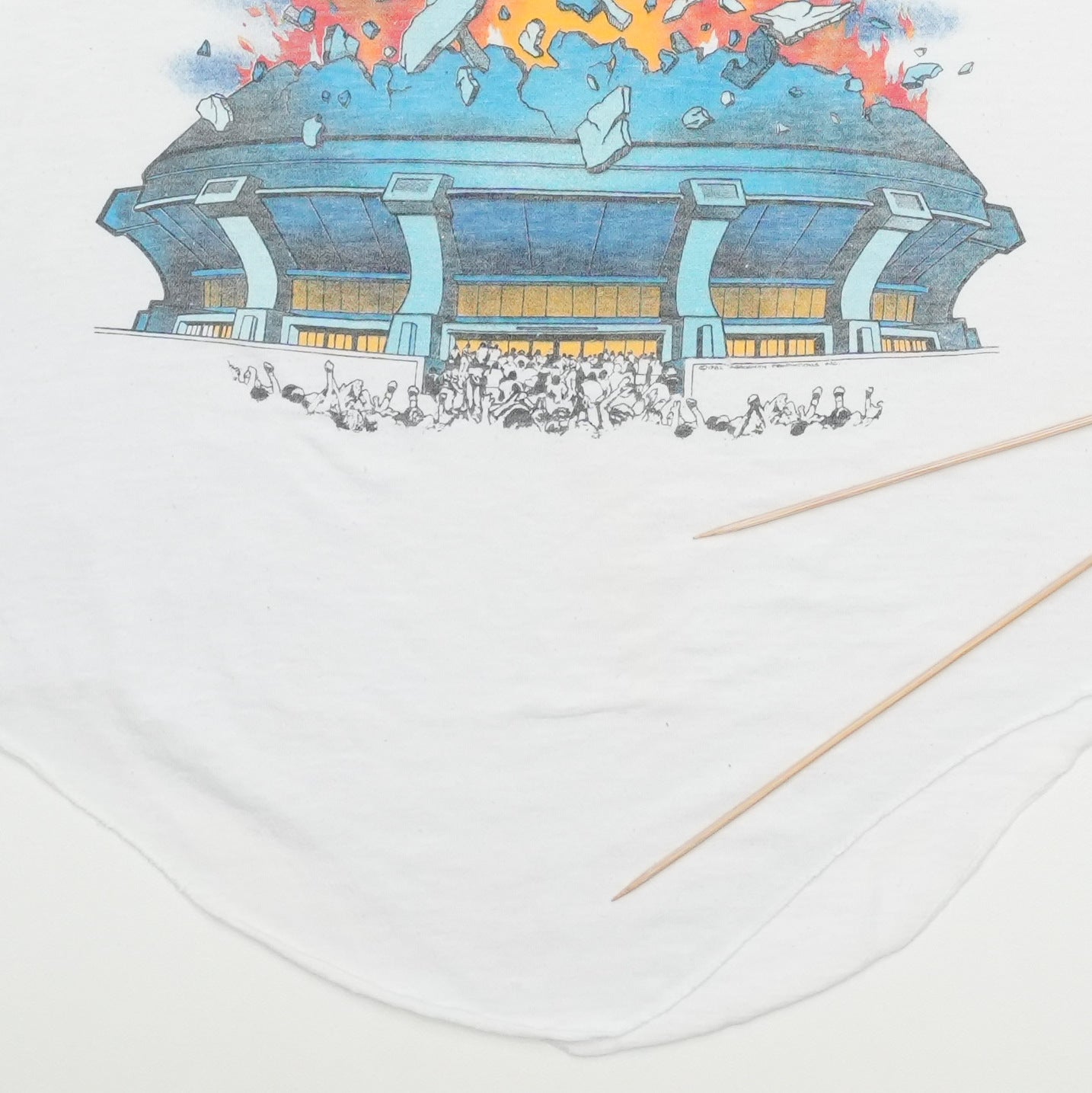 1982 Aerosmith Rock & Hard Place Jersey Shirt Detail 4