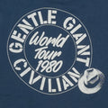1980 Gentle Giant Civilian World Tour Shirt Detail 1