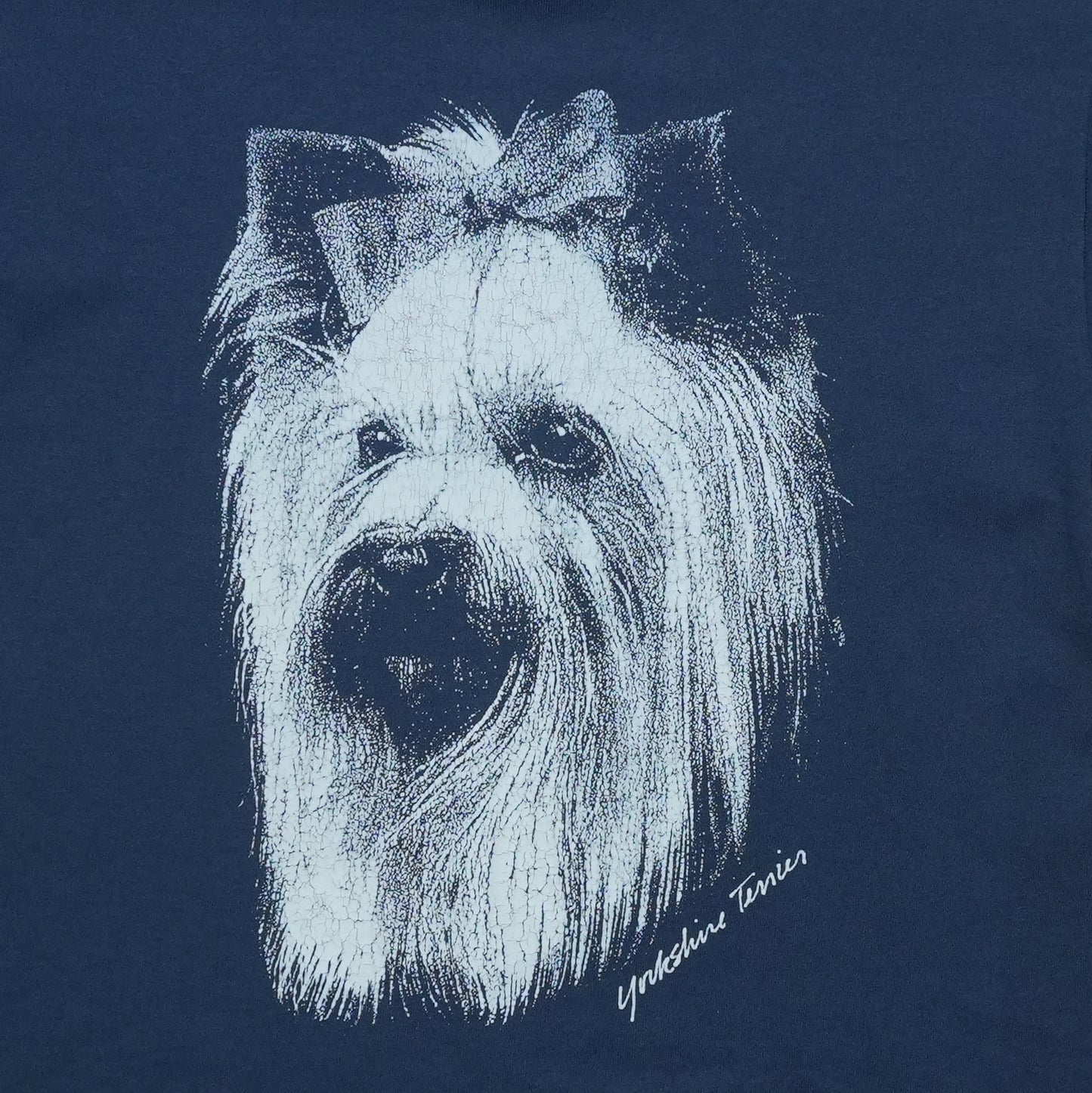 1990s Yorkshire Terrier Shirt Detail 1