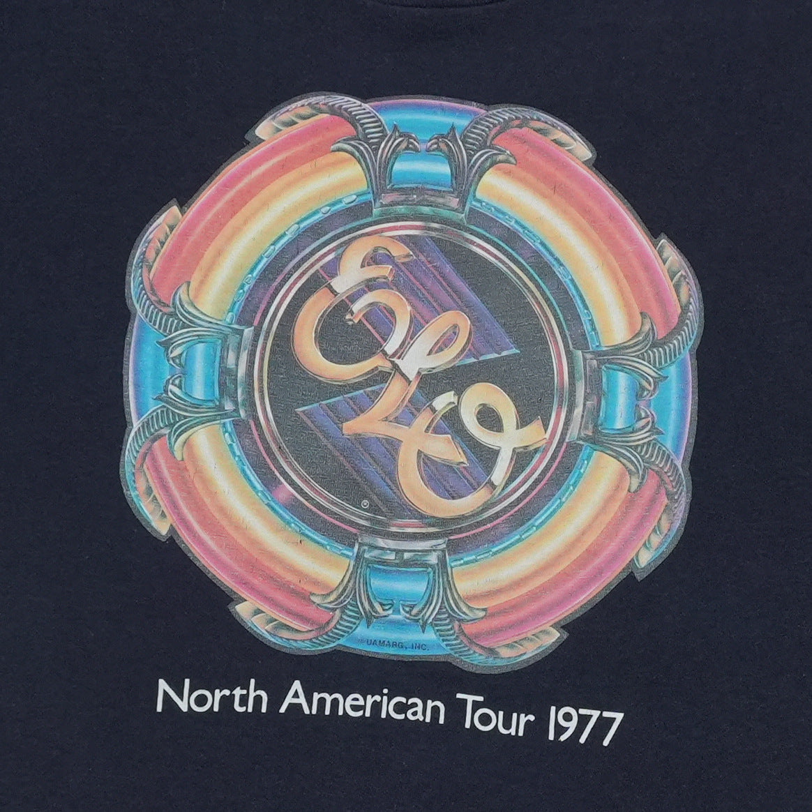 1977 ELO North American Tour Shirt Detail 2