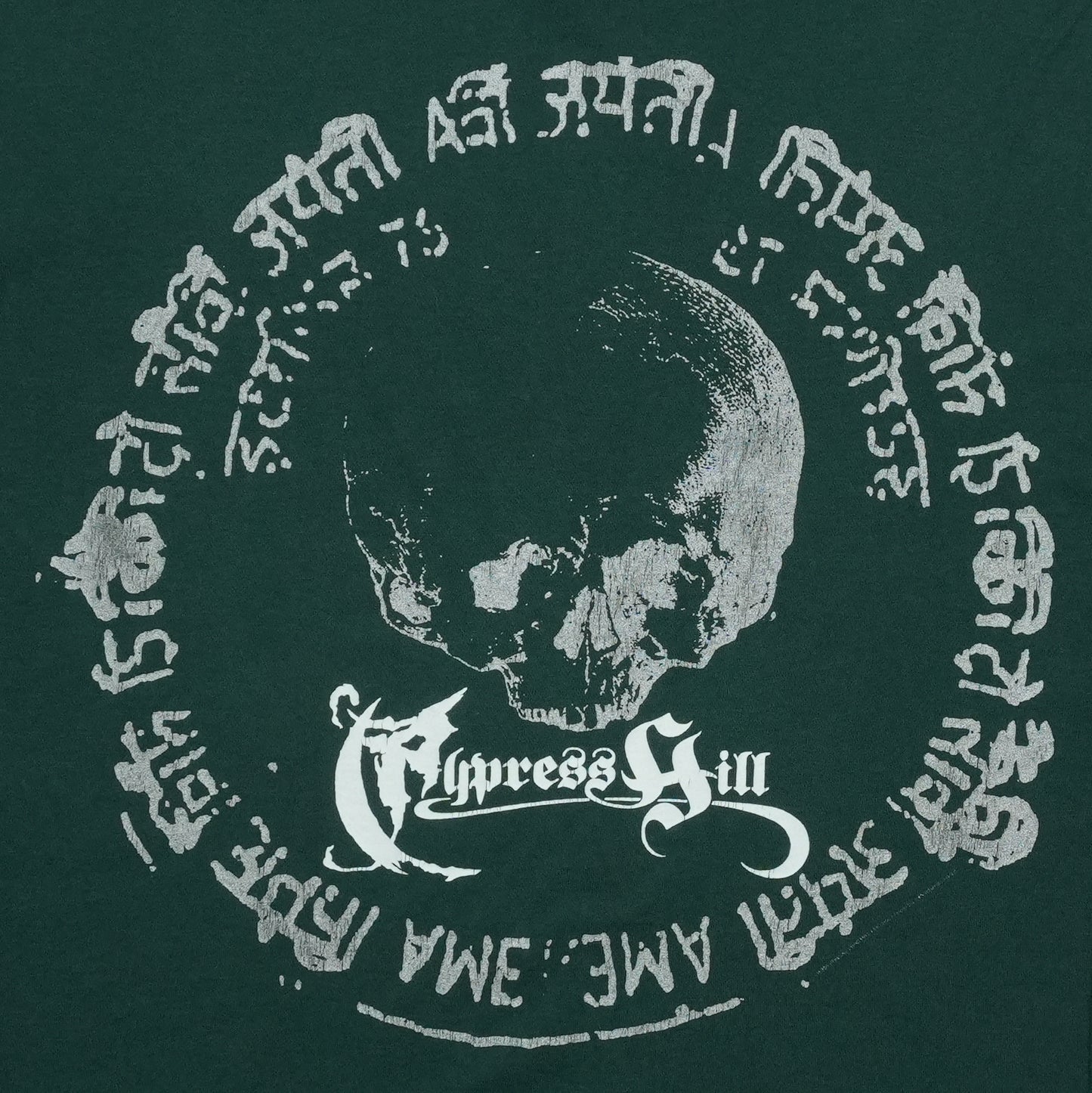 1993 Cypress Hill Black Sunday Long Sleeve Shirt Detail 3