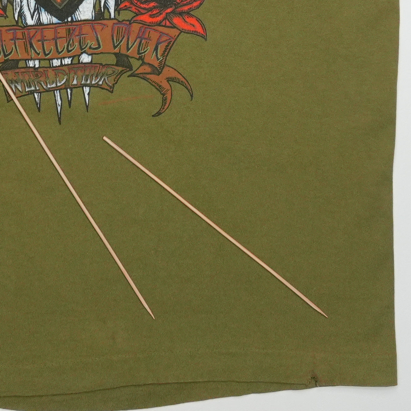 1994 Eagles World Tour Shirt Detail 3