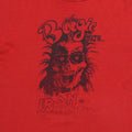 1980s Iron Maiden Boogie With Eddie Shirt Detail 1