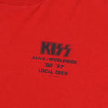 1996 KISS Alive Worldwide Local Crew Shirt Detail 4