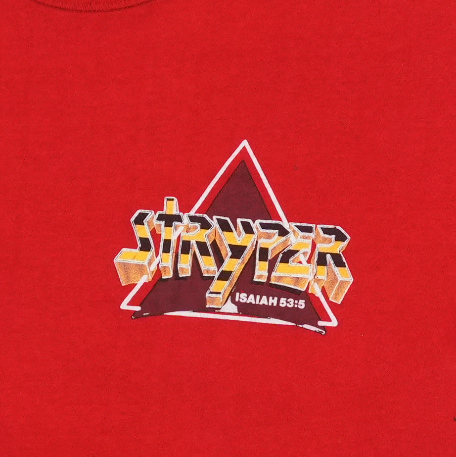 1986 Stryper Isaiah 53:5 Shirt Detail 2