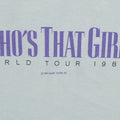 1987 Madonna Who's That Girl World Tour Shirt Detail 3