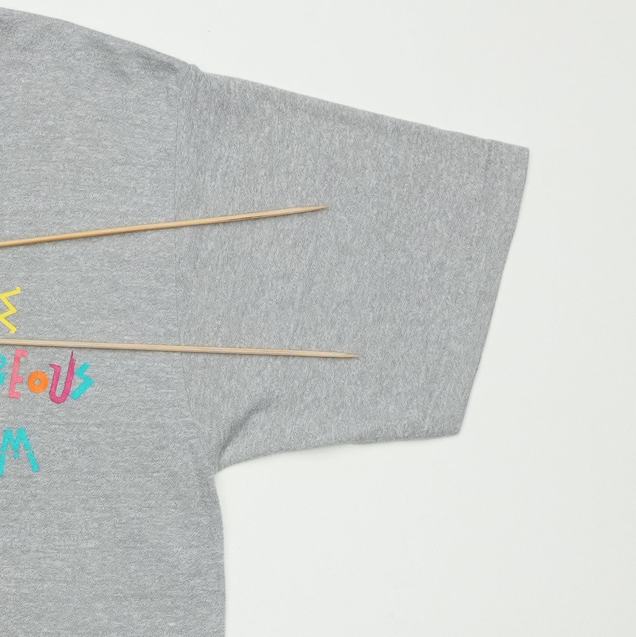 1986 Cyndi Lauper The Outrageous Team Shirt Detail 3