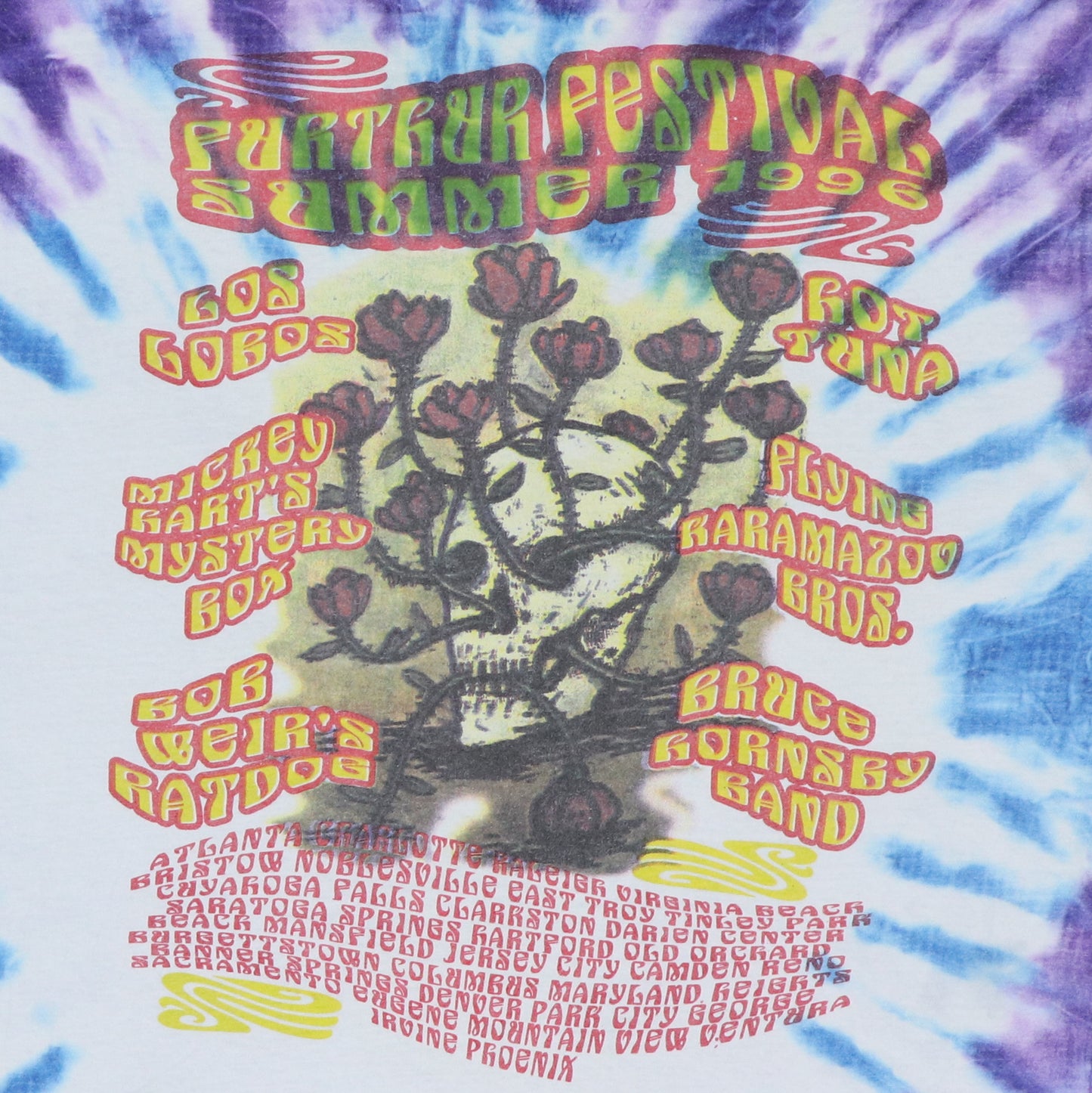 1996 Further Festival Tour Tie Dye Shirt