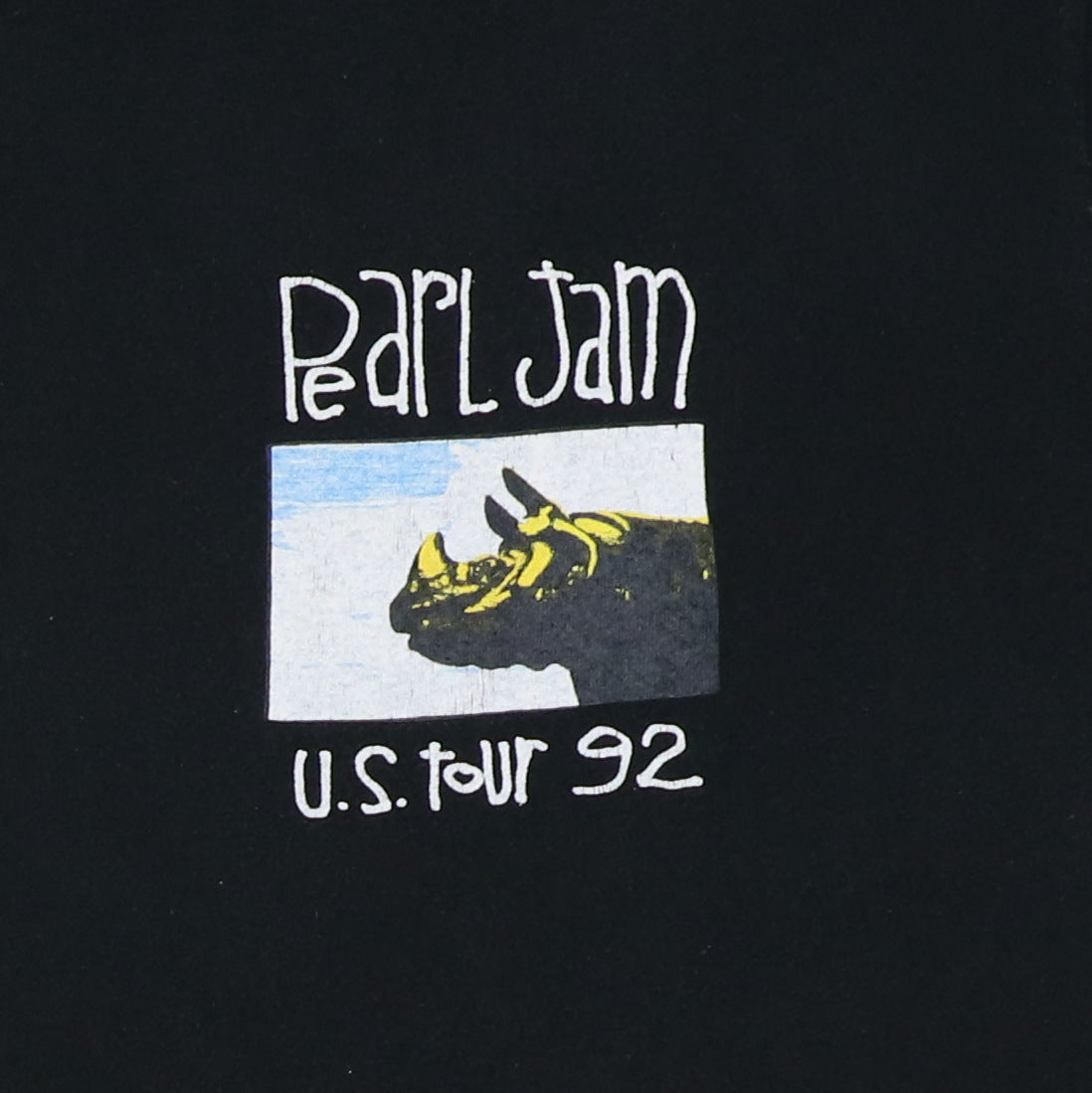 1992 Pearl Jam US Tour Long Sleeve Shirt | Authentic Vintage Tee