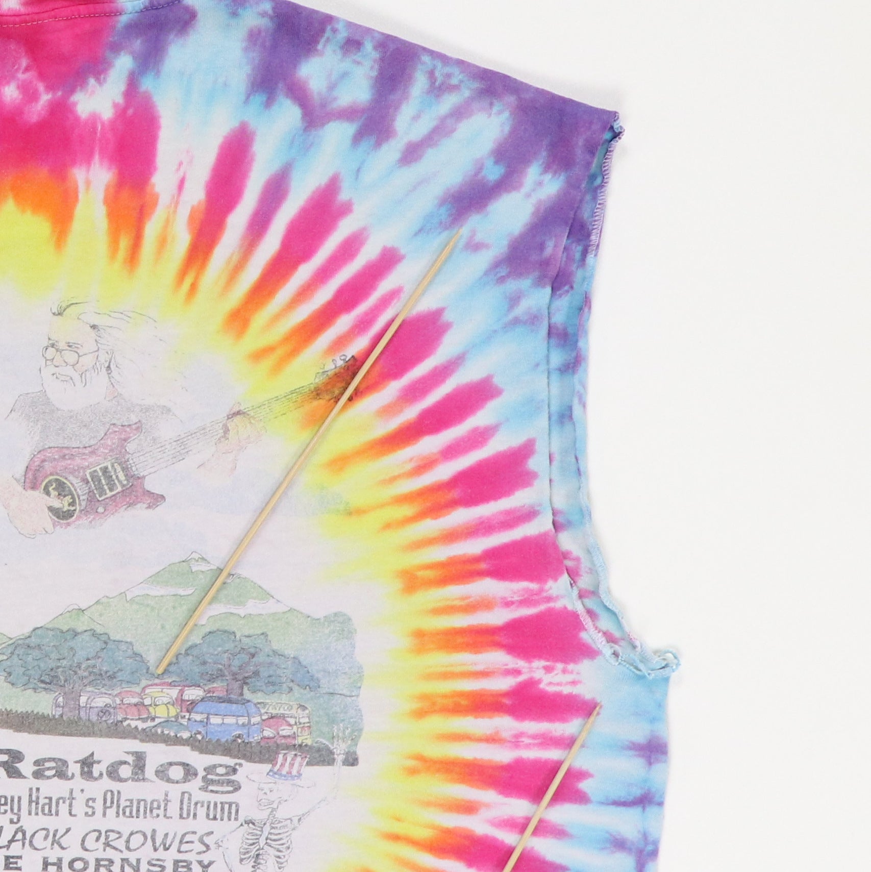 1997 Further Festival Tour Tie Dye Shirt | Authentic Vintage Tee