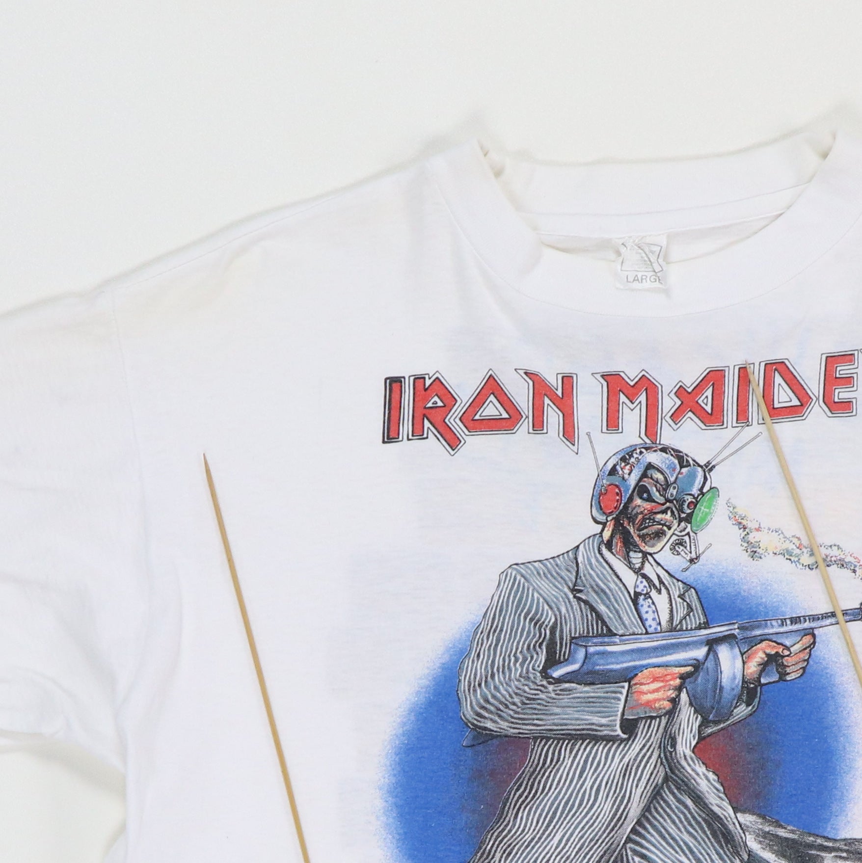 レア1987 Iron Maiden タイダイ Tシャツ VINTAGE T Vintage 1987 Iron Maiden Killers World Tour T-Shirt – Mills