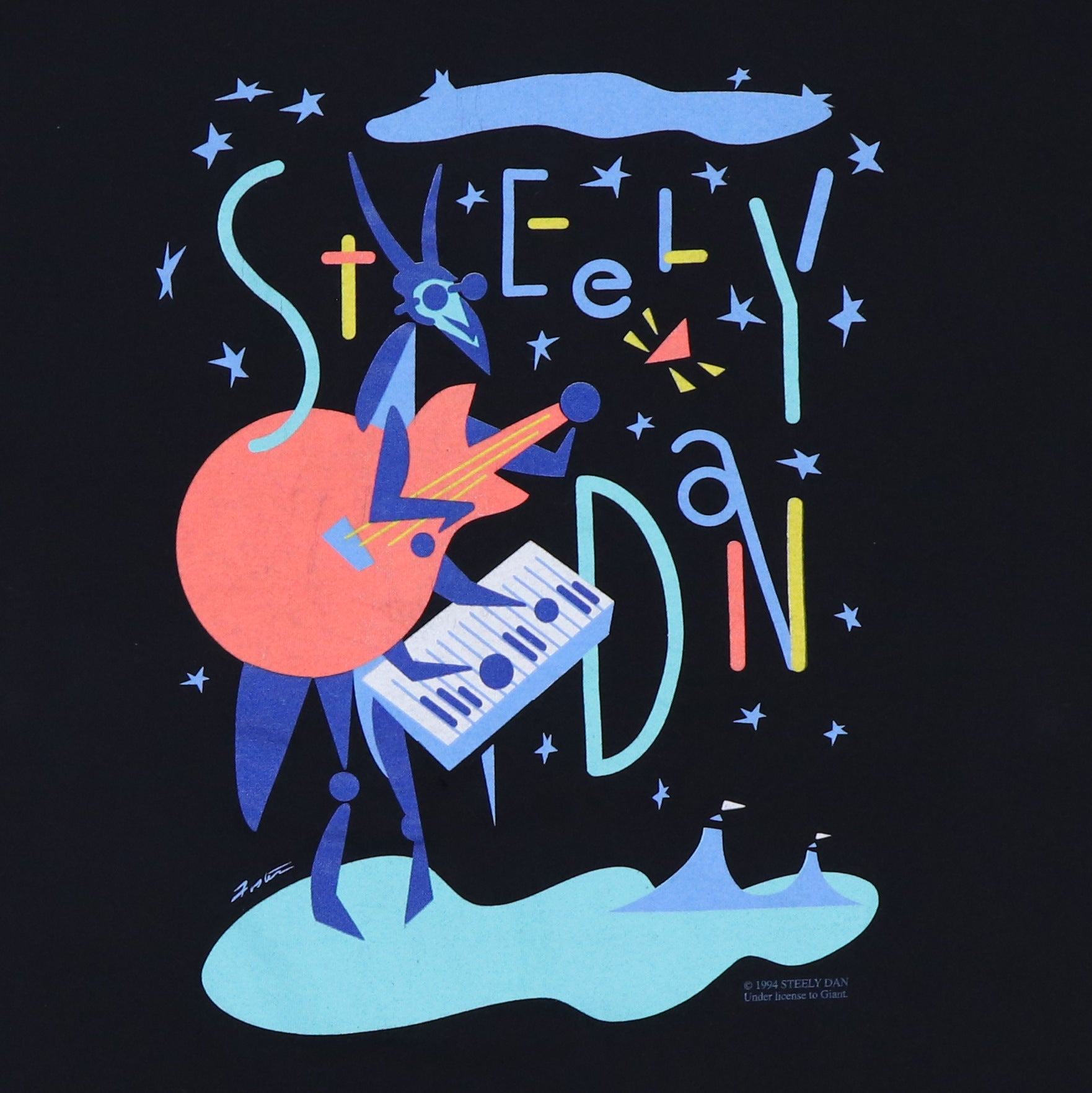1994 Steely Dan Tour Shirt – WyCo Vintage