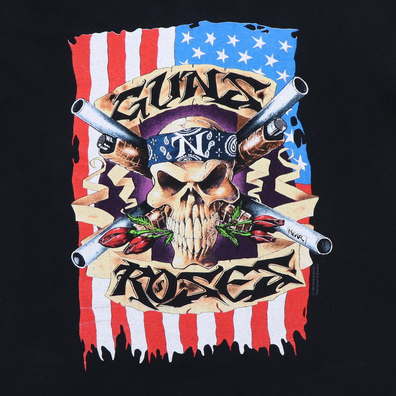 1991 Guns N Roses Use Your Illusion Tour Shirt